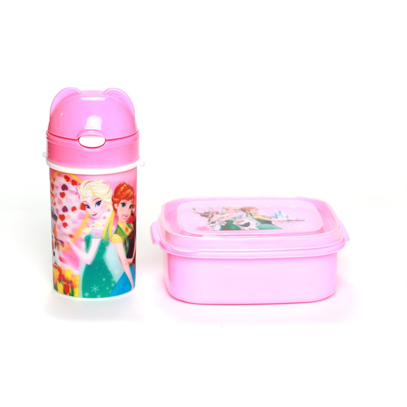 BOITE & BOUTEILLE ALIMENTAIRES EN PVC ASPECT FROZEN -375ML-