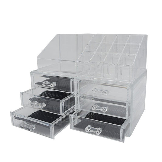 BOITE DE RANGEMENT MAQUILLAGE ET BIJOUX