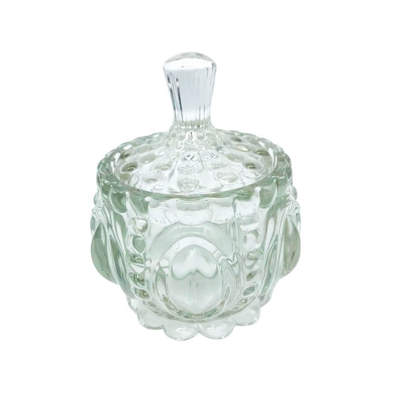 BONBONNIERE EN VERRE -7.5CM x 12CM-