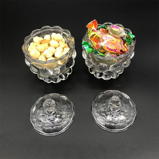 BONBONNIERE EN VERRE -8.5CM x 12CM-