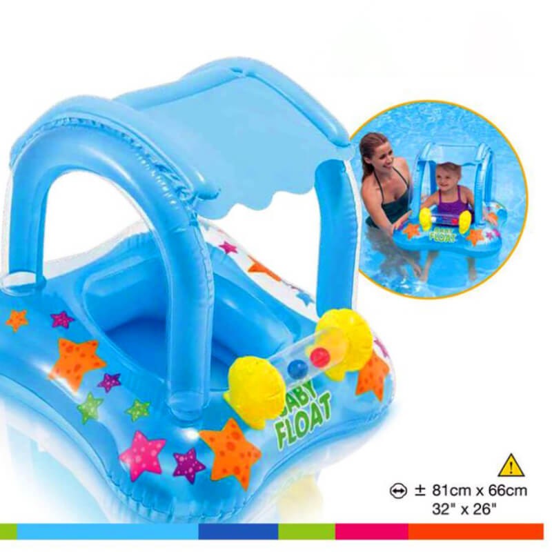 BOUEÉ COUVERTE BEBE CHAMBRE A AIR INTEX