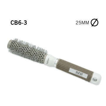 Brosse à cheveux manuelle en céramique Diamètre 25cm