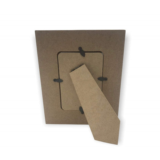 CADRE PHOTO EN BOIS MOTIF COEUR ROUGE