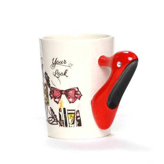 CHOPE - MUG CÉRAMIQUE 3D YOUR LOOK MOTIF CHAUSSURES A TALONS -400ML-