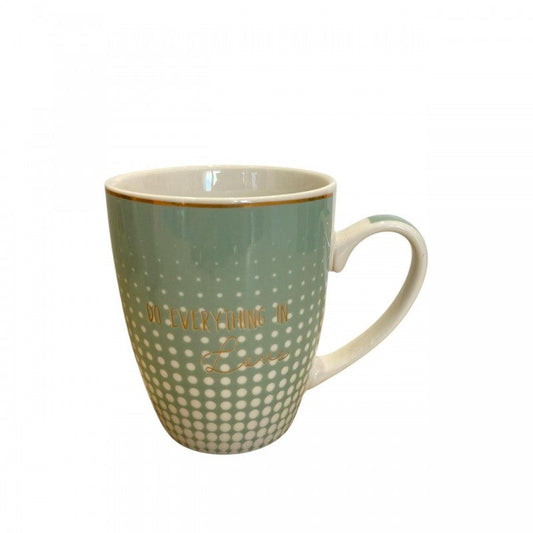 CHOPE - MUG CÉRAMIQUE DECORÈ EN DORÈ -350ML-