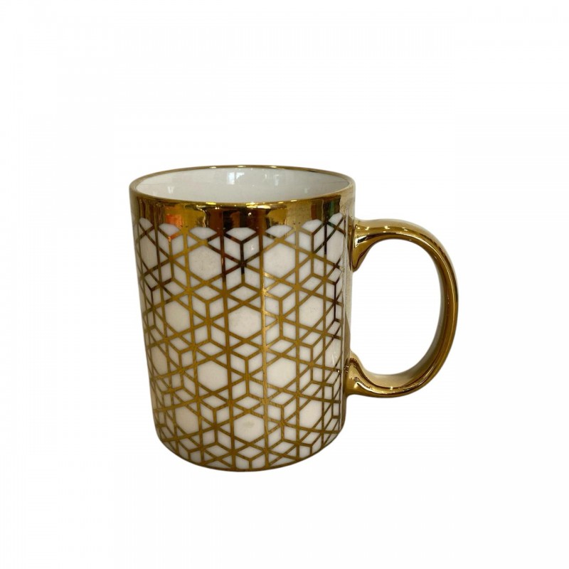 CHOPE - MUG CÉRAMIQUE DORÈ -370ML-
