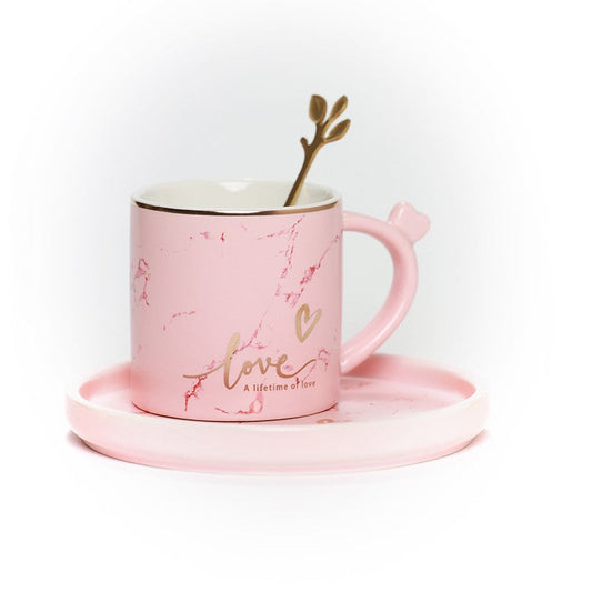 CHOPE - MUG CÉRAMIQUE LOVE ASPECT A LIFETIME OF LOVE -170ML-