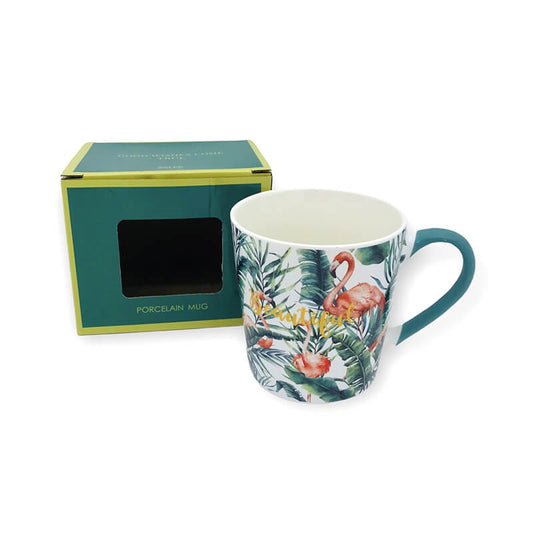 CHOPE - MUG CÉRAMIQUE MOTIF FLAMMENT BEAUTIFUL –390ML-
