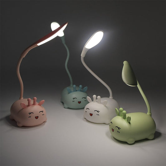 LAMPE DE BUREAU & VEILLEUSE LED ASPECT LAPIN