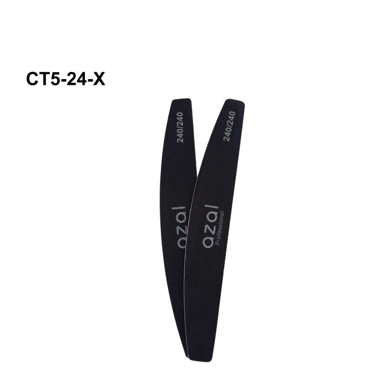 Lot de 2 limes à ongles Gris