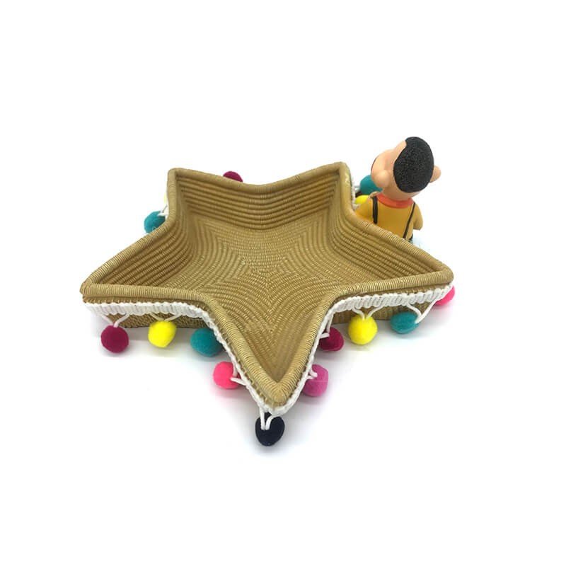 PLATEAU AVEC PIECE DECORATIVE EN RESINE - RAMADHAN-