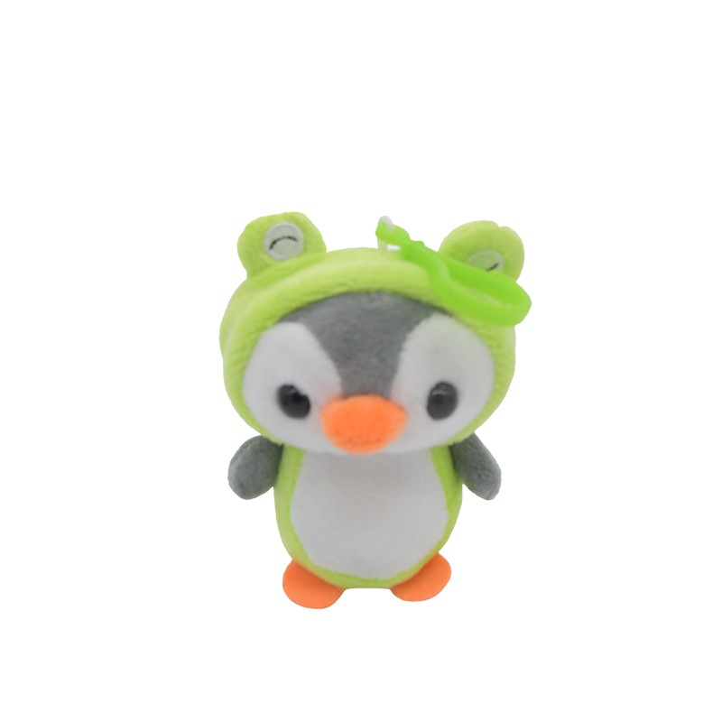 PORTE CLÉS MOTIF PINGOUIN-VERT