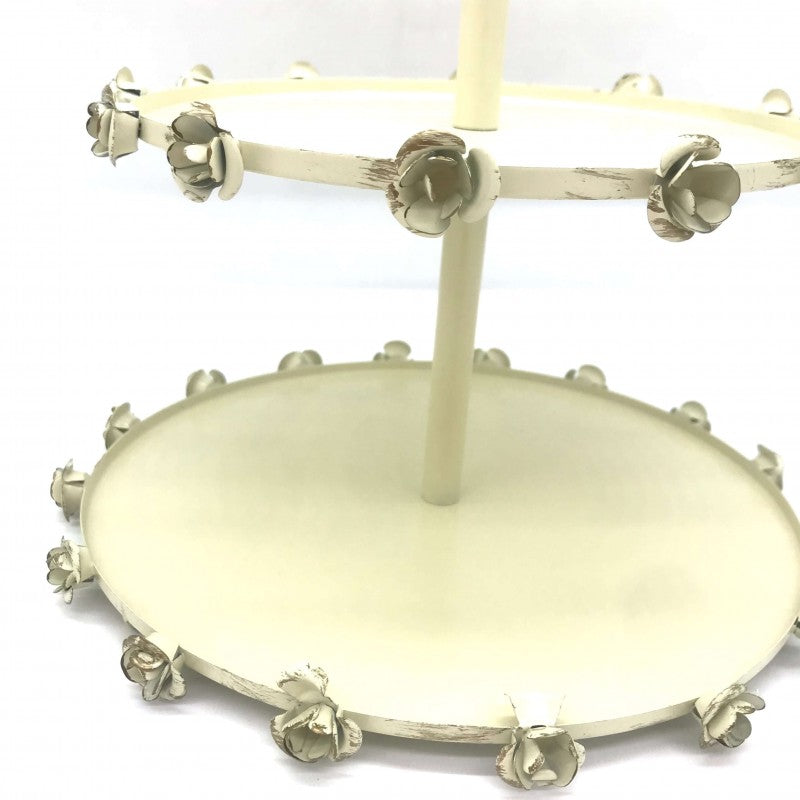 SERVITEUR MÉTALLIQUE 2 ÉTAGES