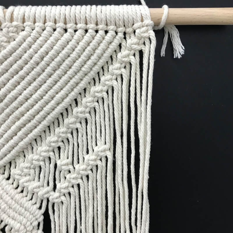 ATTRAPE REVE MACRAME -60CM x 45CM-