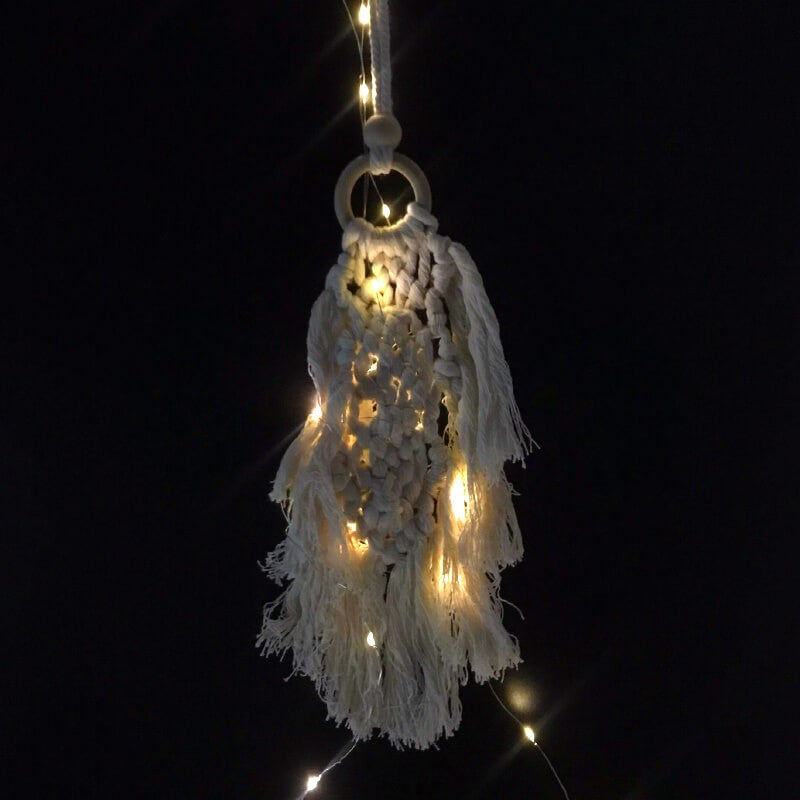 ATTRAPE REVE MACRAME -33CM x 16CM-