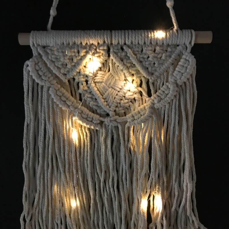 ATTRAPE REVE MACRAME -36CM x 25CM-