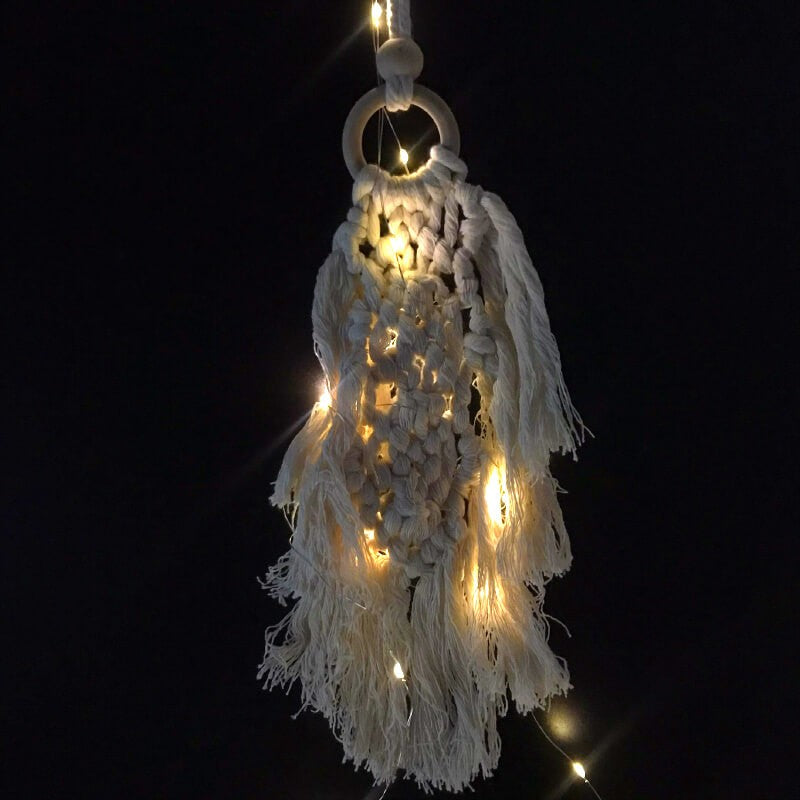 ATTRAPE REVE MACRAME -33CM x 16CM-