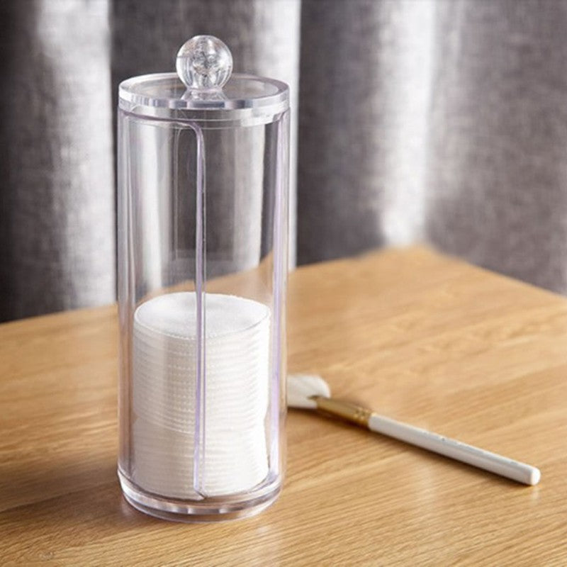 BOITE DE RANGEMENT DISQUES DE COTON