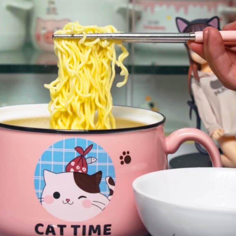 BOL AVEC COUVERCLE EN CERAMIQUE POUR ENFANT