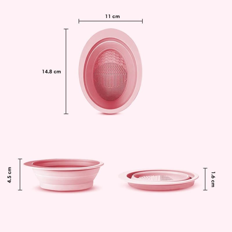 BOL DE NETTOYAGE DES PINCEAU DE MAQUILLAGE