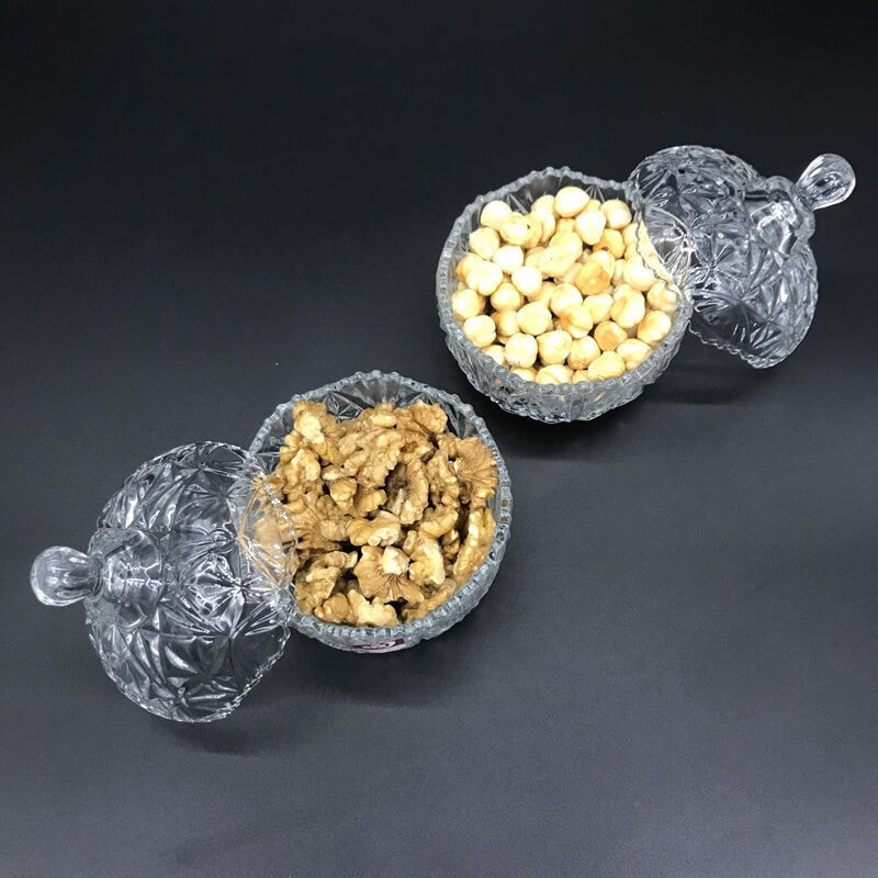 BONBONNIERE EN VERRE -10CM x 14CM-