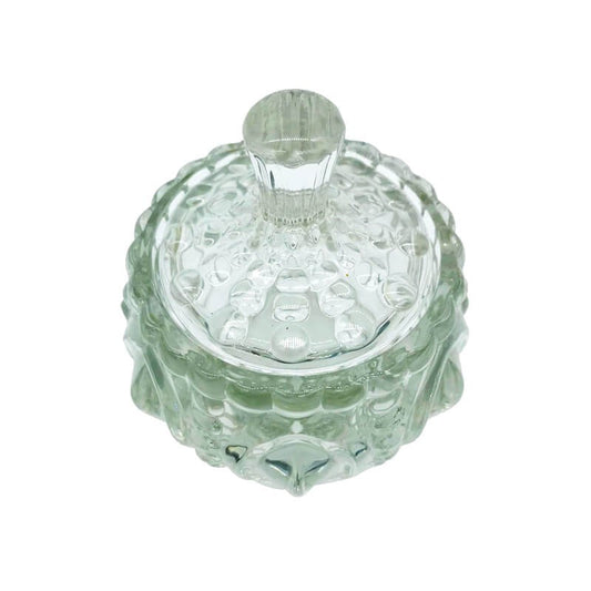 BONBONNIERE EN VERRE -7.5CM x 12CM-