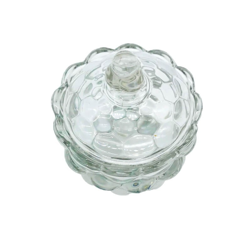 BONBONNIERE EN VERRE -8.5CM x 12CM-