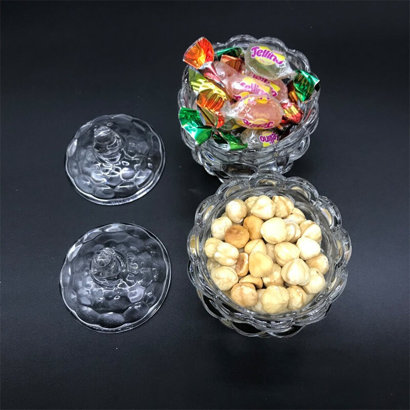 BONBONNIERE EN VERRE -8.5CM x 12CM-