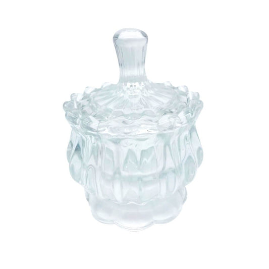 BONBONNIERE EN VERRE -8CM x 12CM-