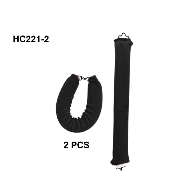 Lot de 2 Rouleau Cheveux Boucle Sans Chaleur