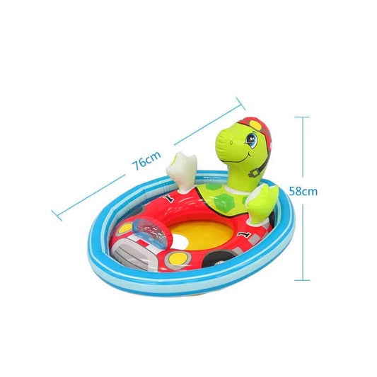 BOUEÉGONFLABLE INTEX MOTIF CANARD, TORTUE, LAPIN