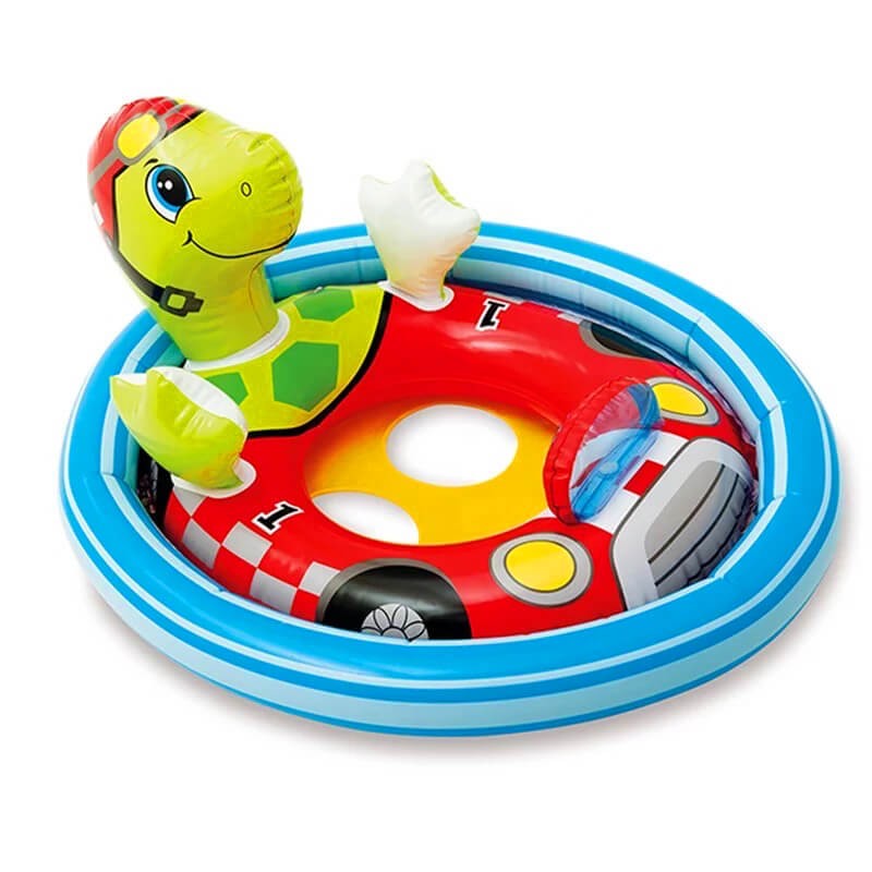 BOUEÉGONFLABLE INTEX MOTIF CANARD, TORTUE, LAPIN