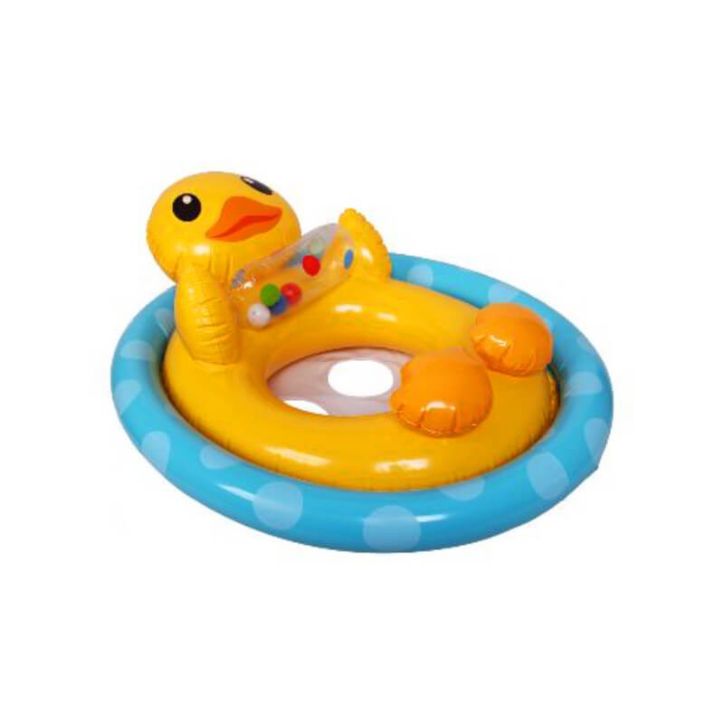 BOUEÉGONFLABLE INTEX MOTIF CANARD, TORTUE, LAPIN
