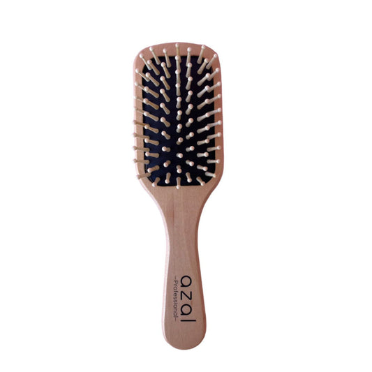 Brosse Cheveux En Bois Carré Petit Modèle