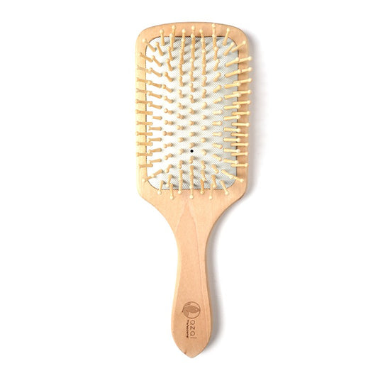 Brosse Cheveux En Bois Carré Grand Modèle