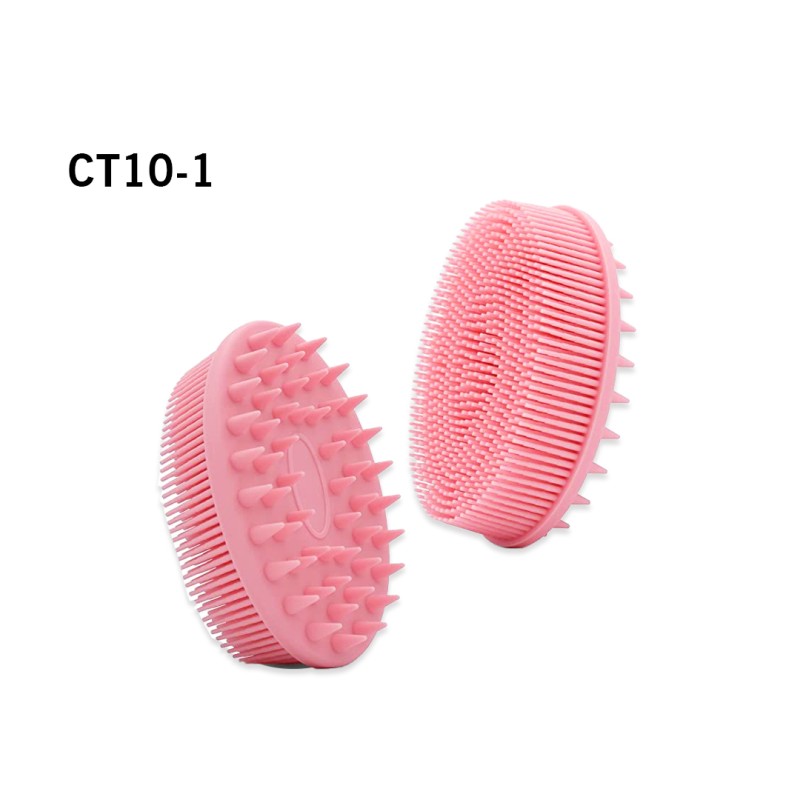 Brosse Massage Deux en Un en Silicone