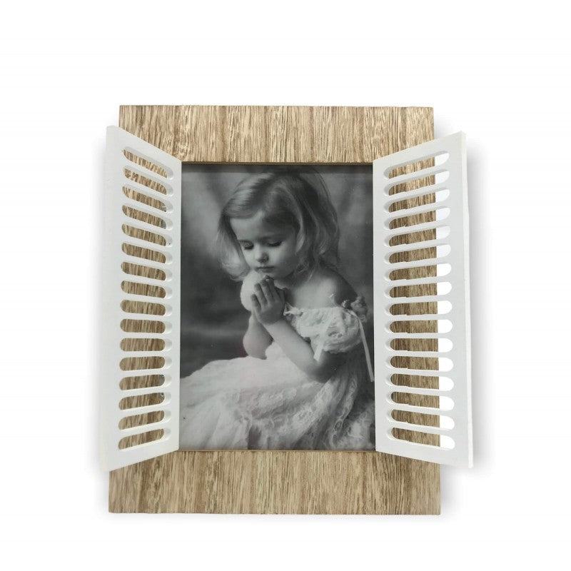 CADRE PHOTO EN BOIS AVEC FENETRE