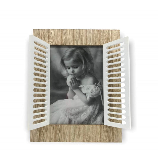 CADRE PHOTO EN BOIS AVEC FENETRE