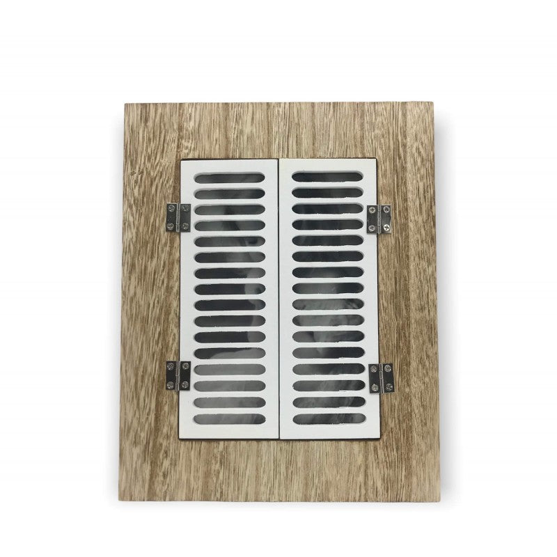 CADRE PHOTO EN BOIS AVEC FENETRE