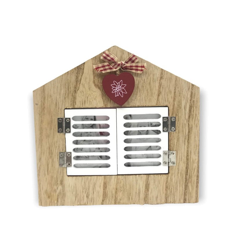 CADRE PHOTO EN BOIS AVEC FENETRE