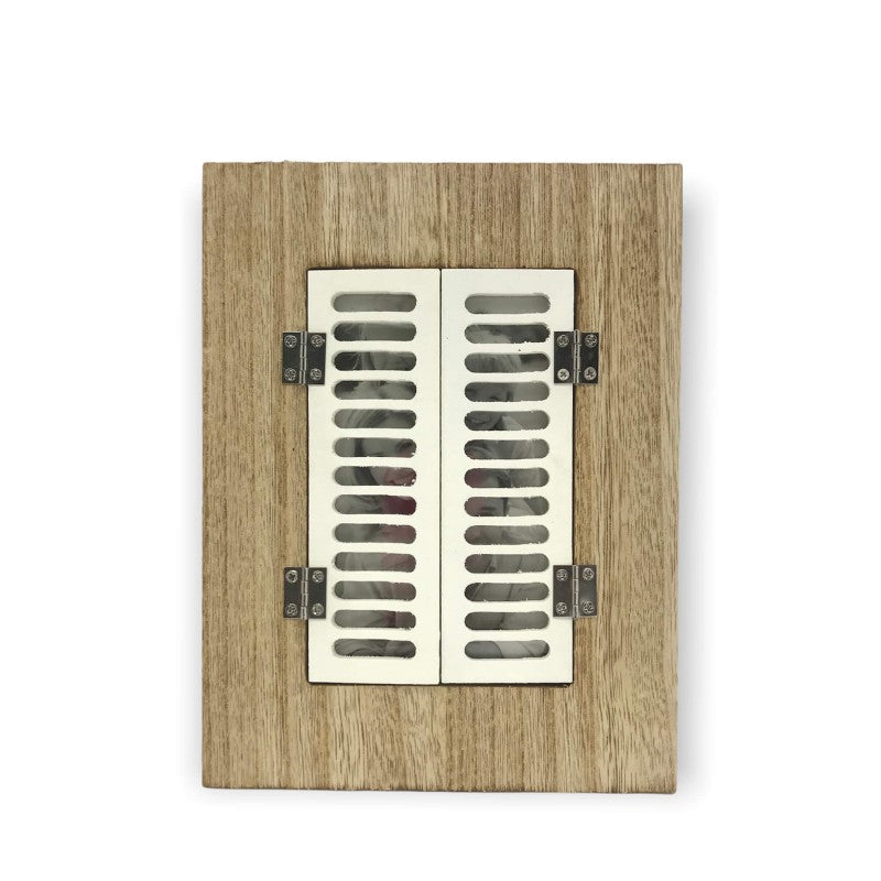CADRE PHOTO EN BOIS AVEC FENETRE