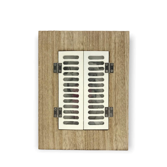 CADRE PHOTO EN BOIS AVEC FENETRE