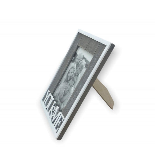CADRE PHOTO EN BOIS *YOU & ME*