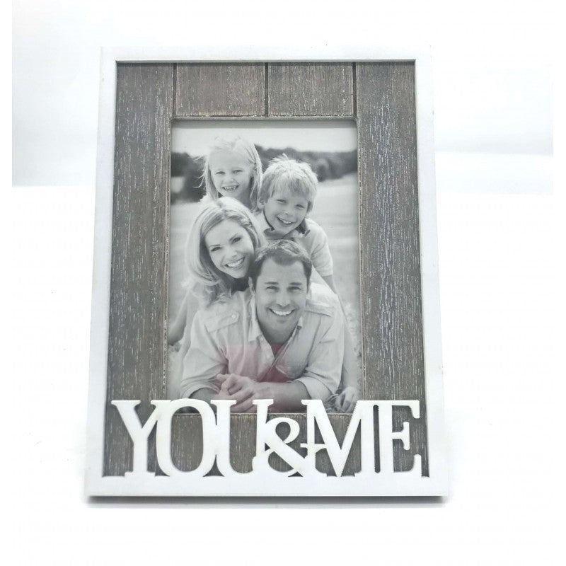 CADRE PHOTO EN BOIS *YOU & ME*