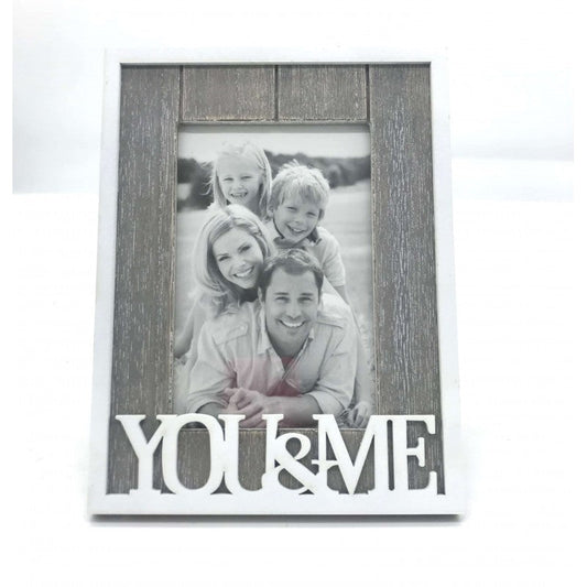 CADRE PHOTO EN BOIS *YOU & ME*