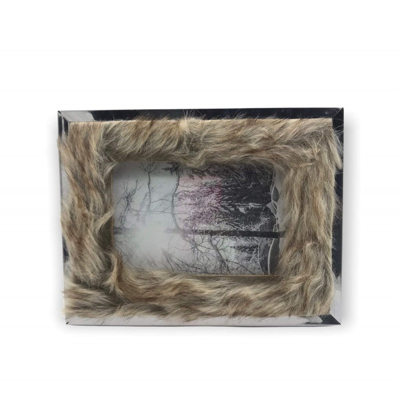 CADRE PHOTO EN FOURRURE