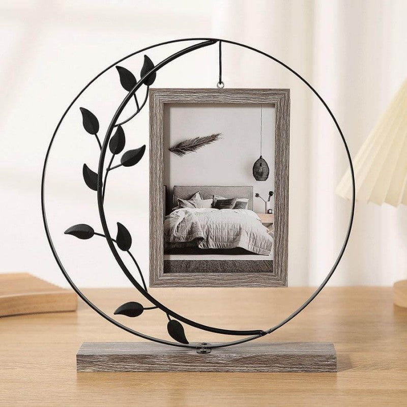 CADRE PHOTO EN METAL NOIR