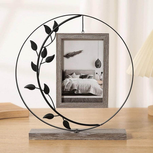 CADRE PHOTO EN METAL NOIR