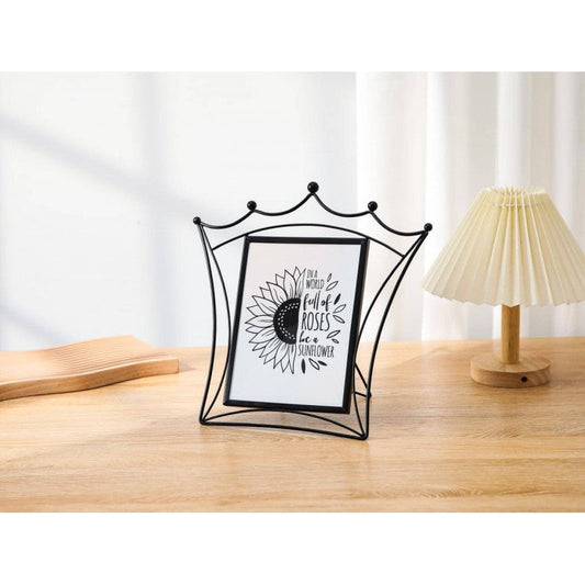 CADRE PHOTO EN METAL NOIR