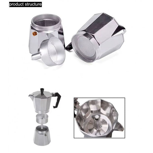 CAFETIERE EXPRESSSO EN ALUMINIUM 6 TASSES -300ML-